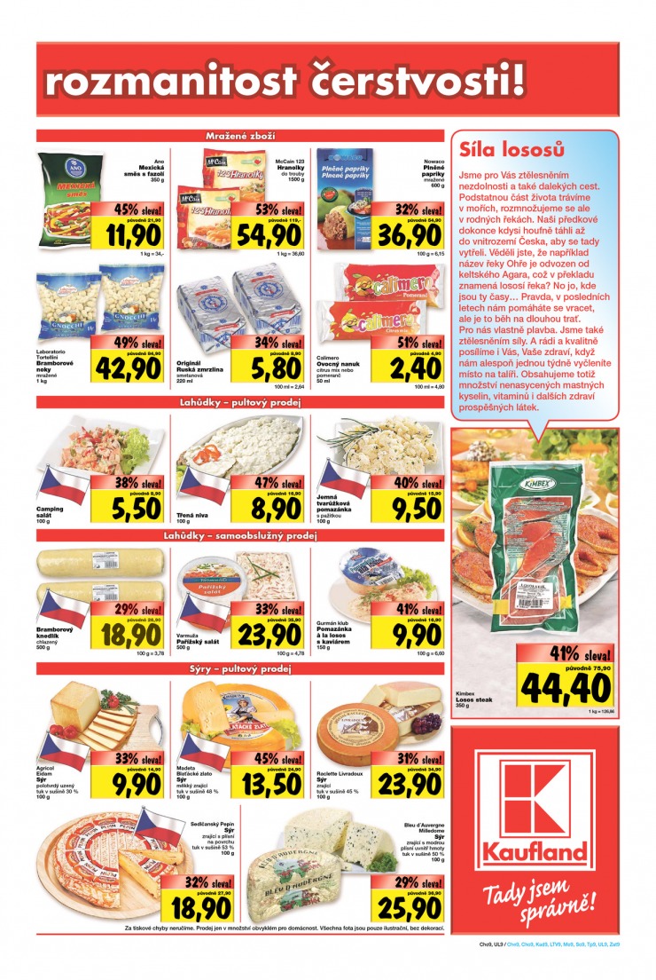 let�k Kaufland Aktu�ln� nab�dka od 14.8.2014 strana 1