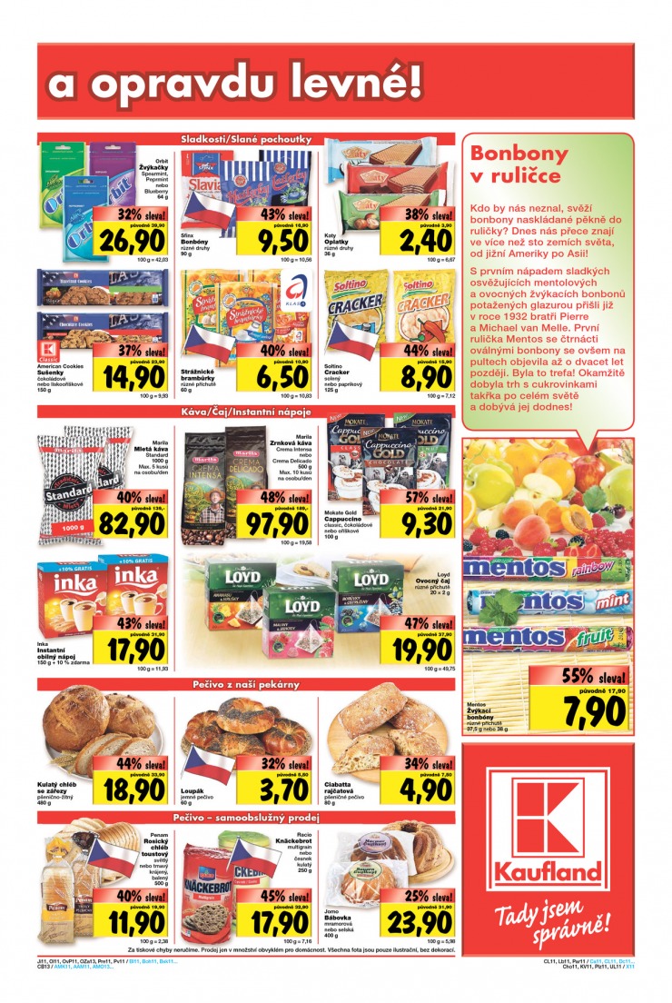 let�k Kaufland Aktu�ln� nab�dka od 14.8.2014 strana 1