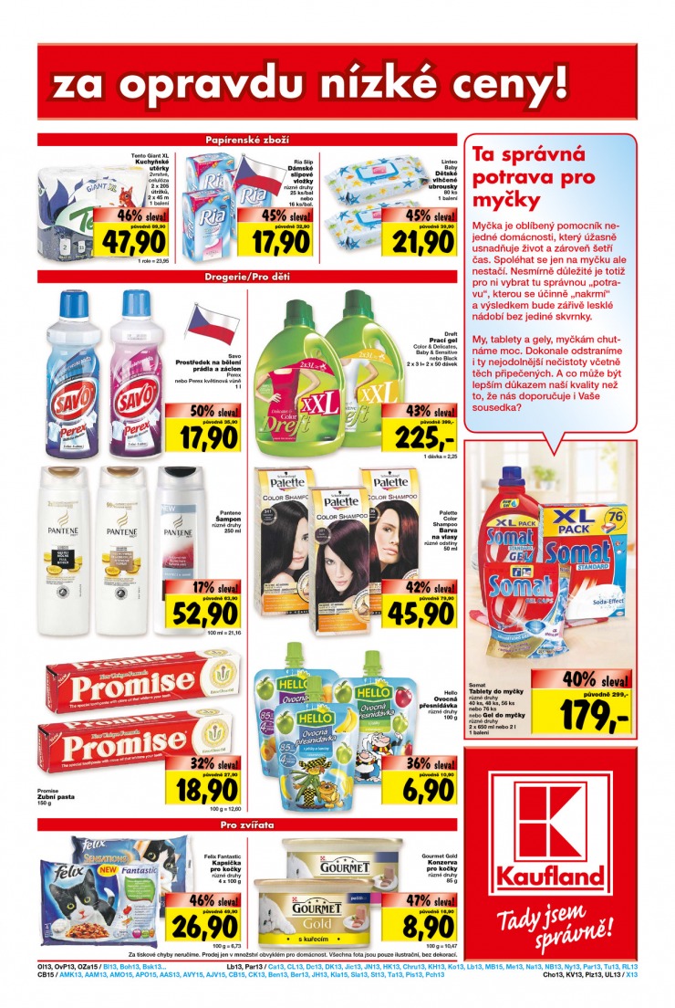 let�k Kaufland Aktu�ln� nab�dka od 14.8.2014 strana 1