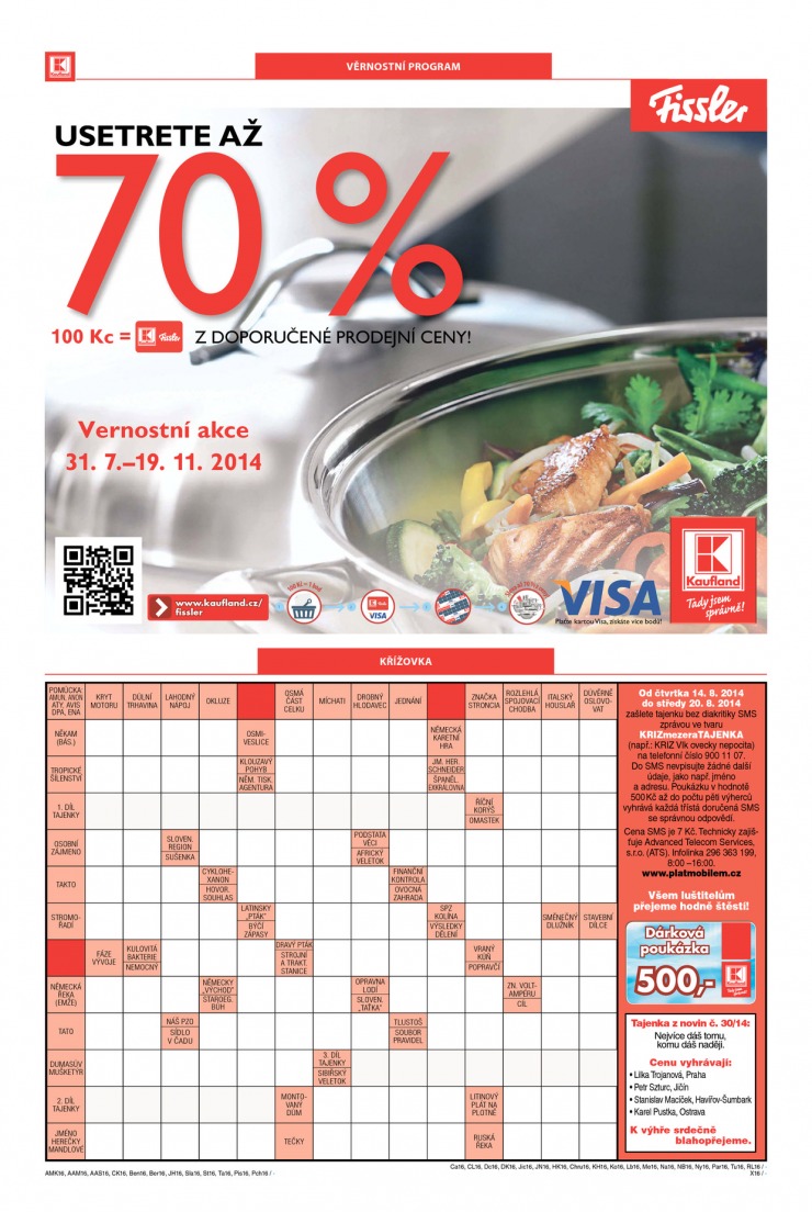 let�k Kaufland Aktu�ln� nab�dka od 14.8.2014 strana 1
