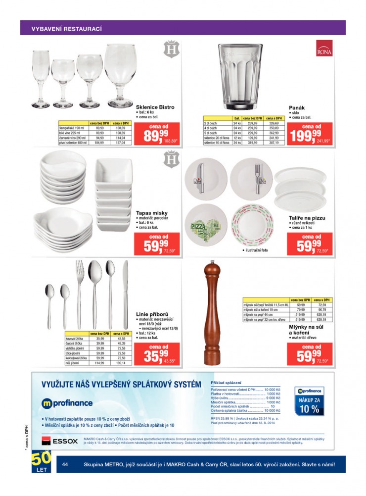 let�k Makro Gastronomie trvanliv� zbo�� od 13.8.2014 strana 1