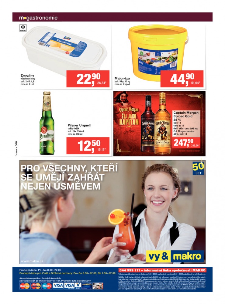leták Makro Gastronomie trvanlivé zboží od 13.8.2014 strana 1 leták Makro Gastronomie trvanlivé zboží od 13.8.2014 strana 1