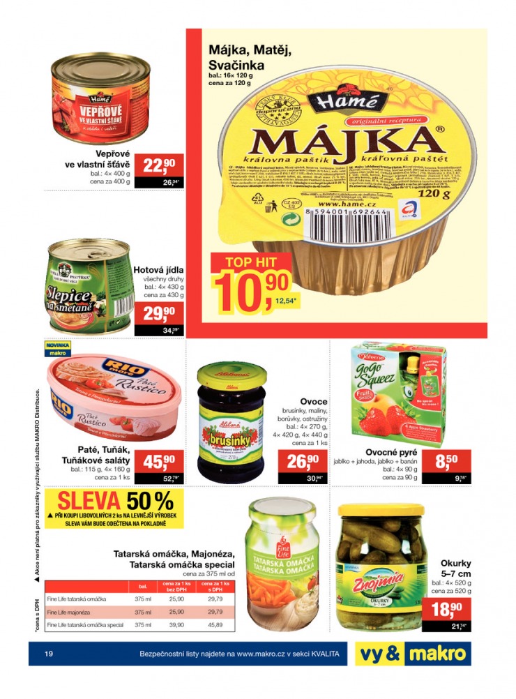 let�k Makro Potraviny od 13.8.2014 strana 1