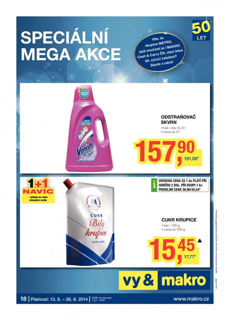 letk Makro speciln mega akce od 13.8.2014 strana 1