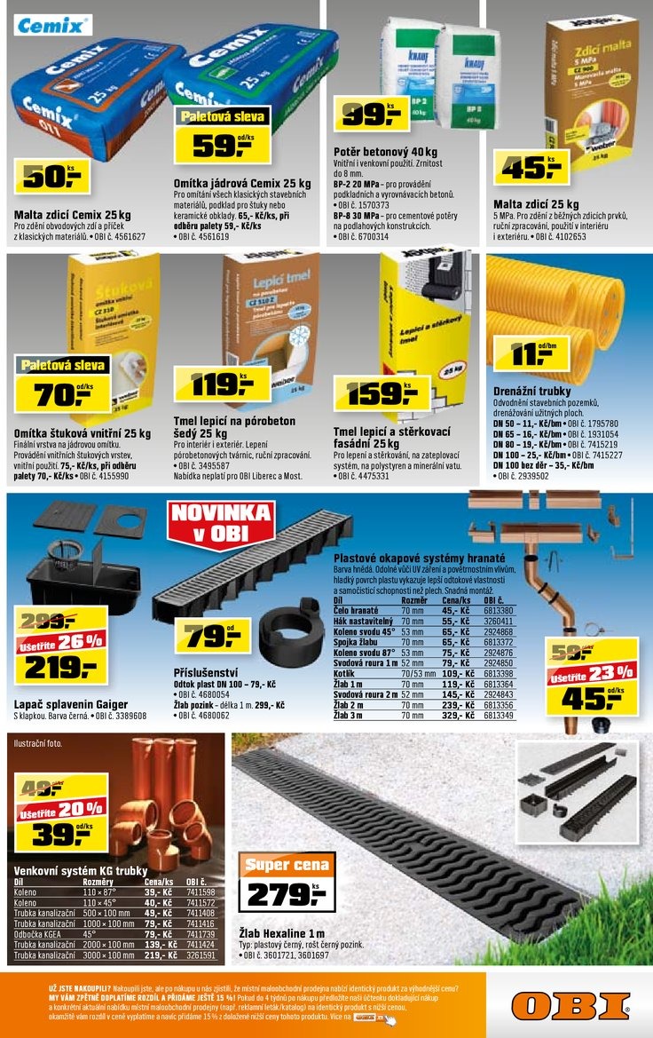 leták OBI Aktuální leták od 14.8.2014 strana 1 leták OBI Aktuální leták od 14.8.2014 strana 1