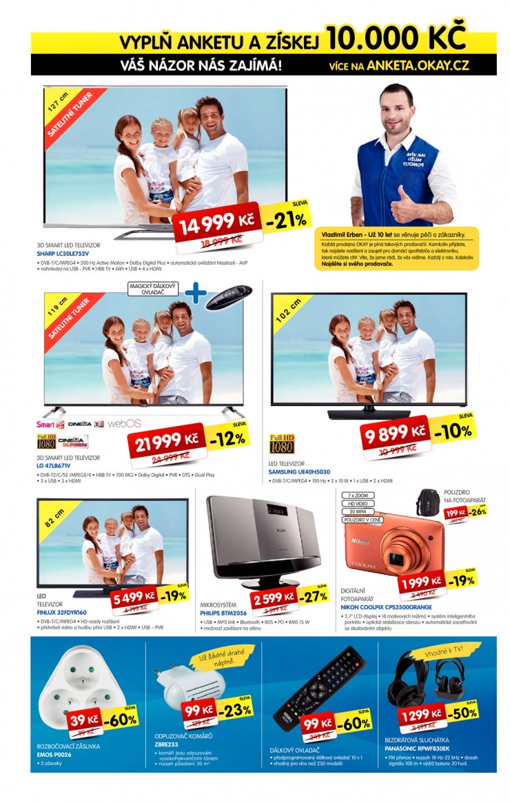 leták Okay Aktuální leták od 18.8.2014 strana 1 leták Okay Aktuální leták od 18.8.2014 strana 1