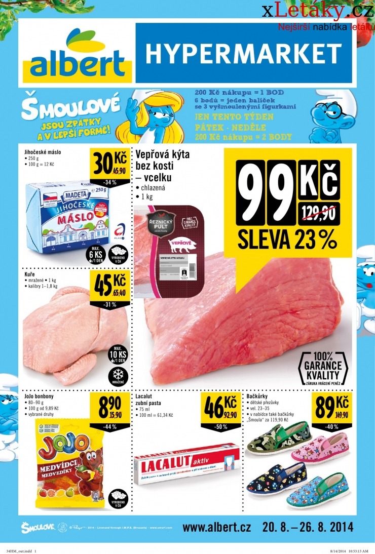 leták Albert Hypermarket akční leták strana 1 leták Albert Hypermarket akční leták strana 1