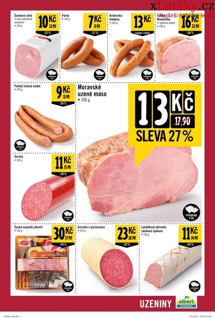 leták Albert Hypermarket akční leták strana 1 leták Albert Hypermarket akční leták strana 1