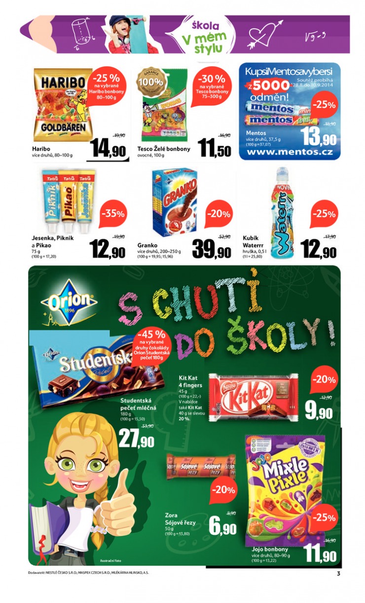 leták Tesco supermarkety od 20.8.2014 strana 1 leták Tesco supermarkety od 20.8.2014 strana 1