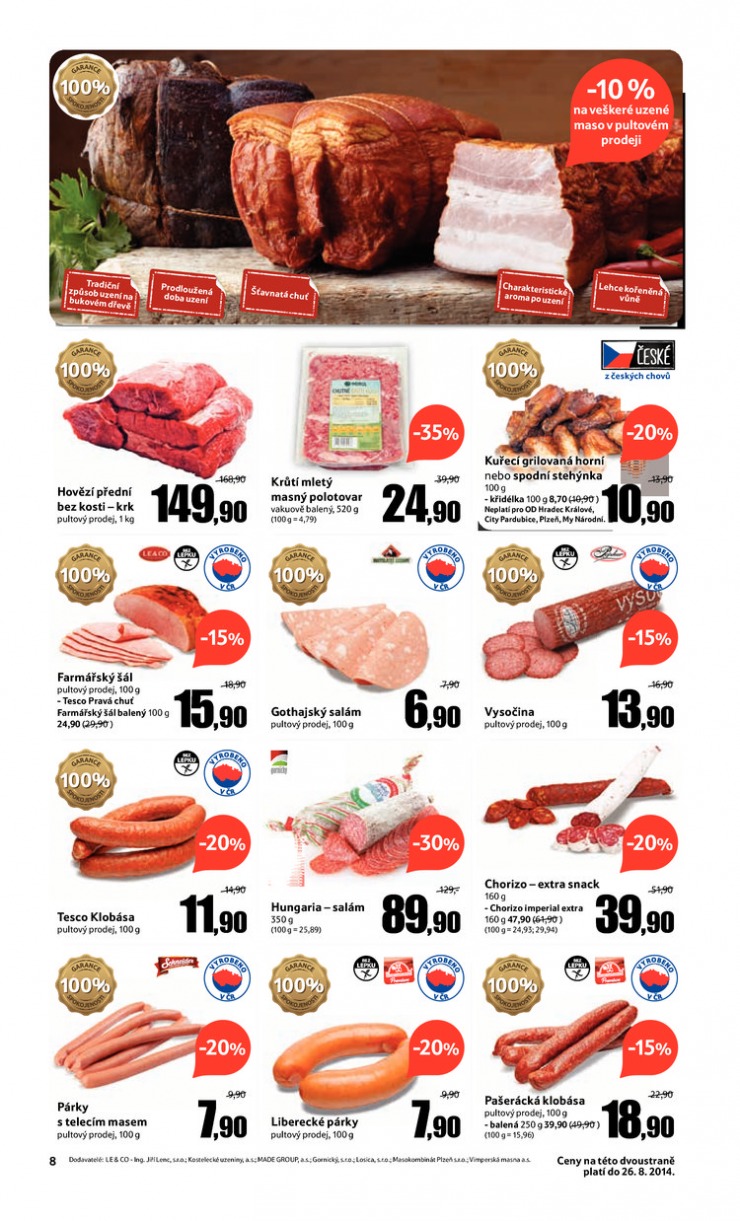 let�k Tesco OD od 20.8.2014 strana 1