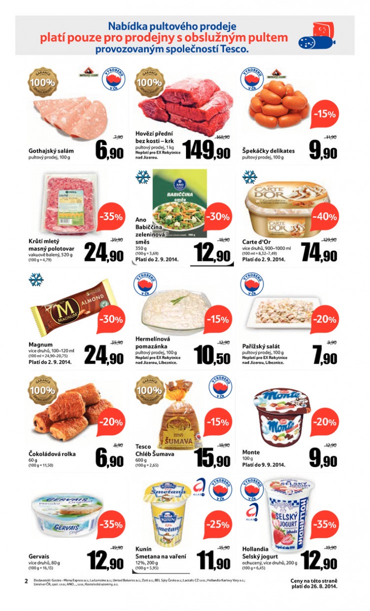 leták Tesco Expres obchody od 20.8.2014 strana 1 leták Tesco Expres obchody od 20.8.2014 strana 1