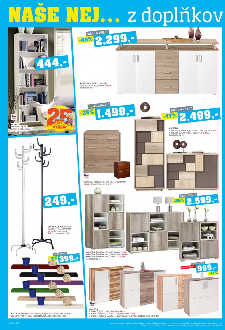 let�k Mobelix Aktu�ln� prospekt od 18.8.2014 strana 1