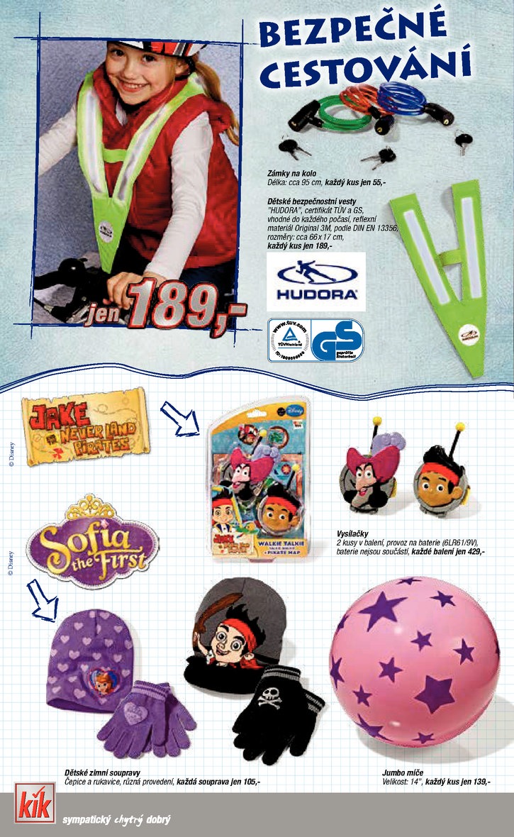 let�k Kik textil Prospekt od 20.8.2014 strana 1