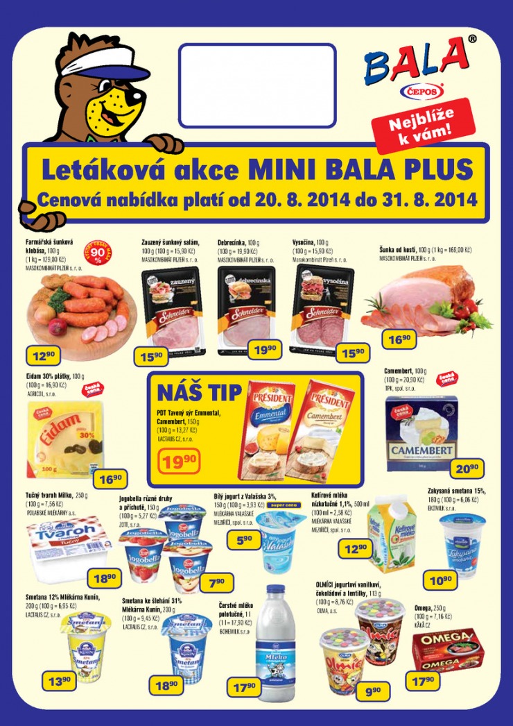 letk Bala Balamini plus od 20.8.2014 strana 1