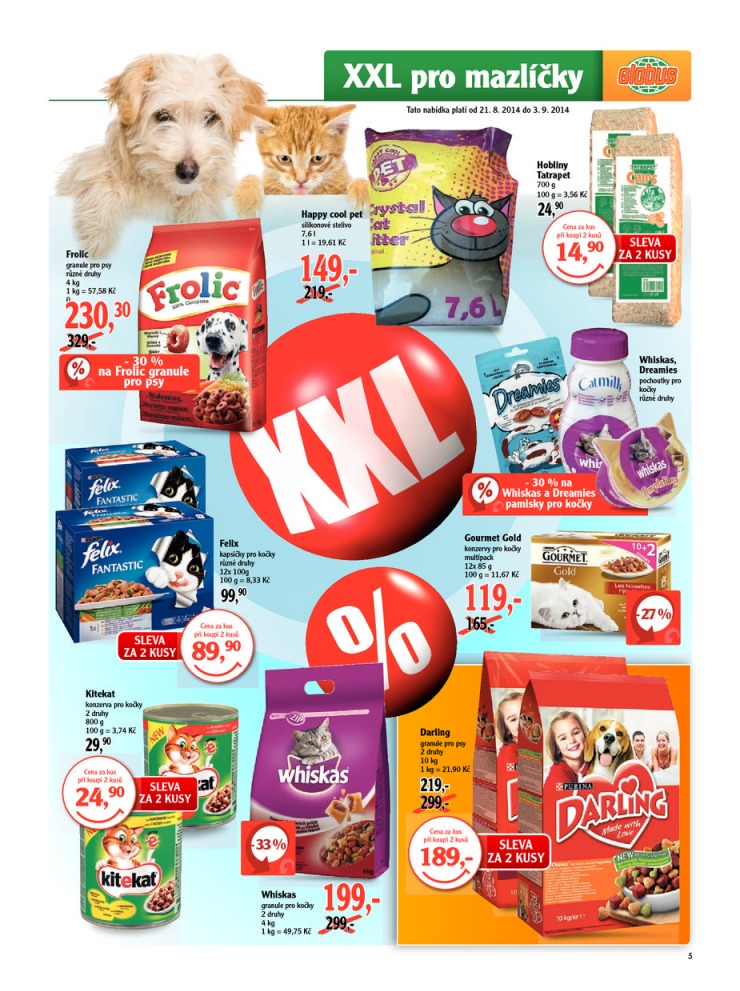 leták Globus Naše noviny od 21.8.2014 strana 1 leták Globus Naše noviny od 21.8.2014 strana 1