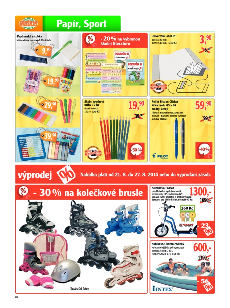 let�k Globus Na�e noviny od 21.8.2014 strana 1