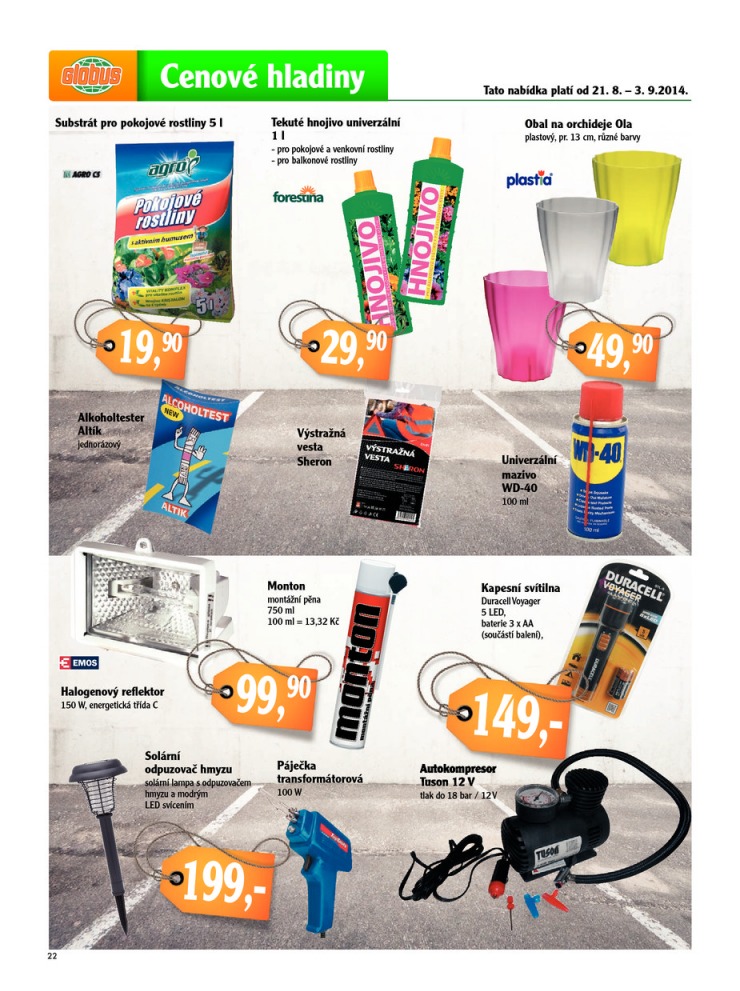 leták Globus Naše noviny od 21.8.2014 strana 1 leták Globus Naše noviny od 21.8.2014 strana 1