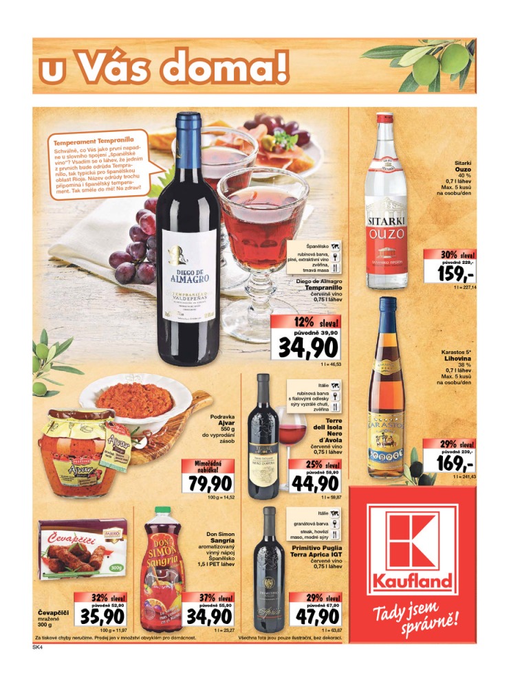 let�k Kaufland Aktu�ln� nab�dka od 21.8.2014 strana 1