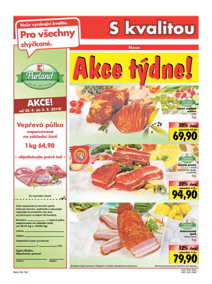 let�k Kaufland Aktu�ln� nab�dka od 21.8.2014 strana 1
