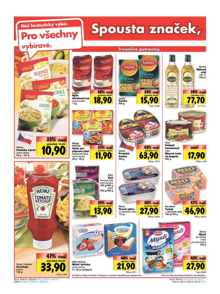 let�k Kaufland Aktu�ln� nab�dka od 21.8.2014 strana 1