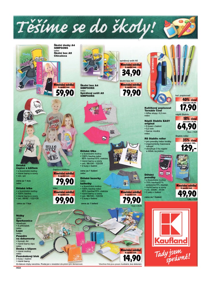 let�k Kaufland Aktu�ln� nab�dka od 21.8.2014 strana 1