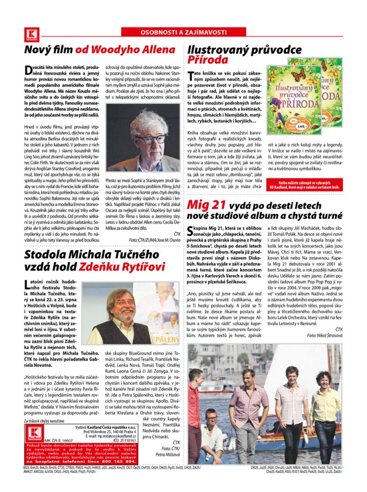 let�k Kaufland Aktu�ln� nab�dka od 21.8.2014 strana 1