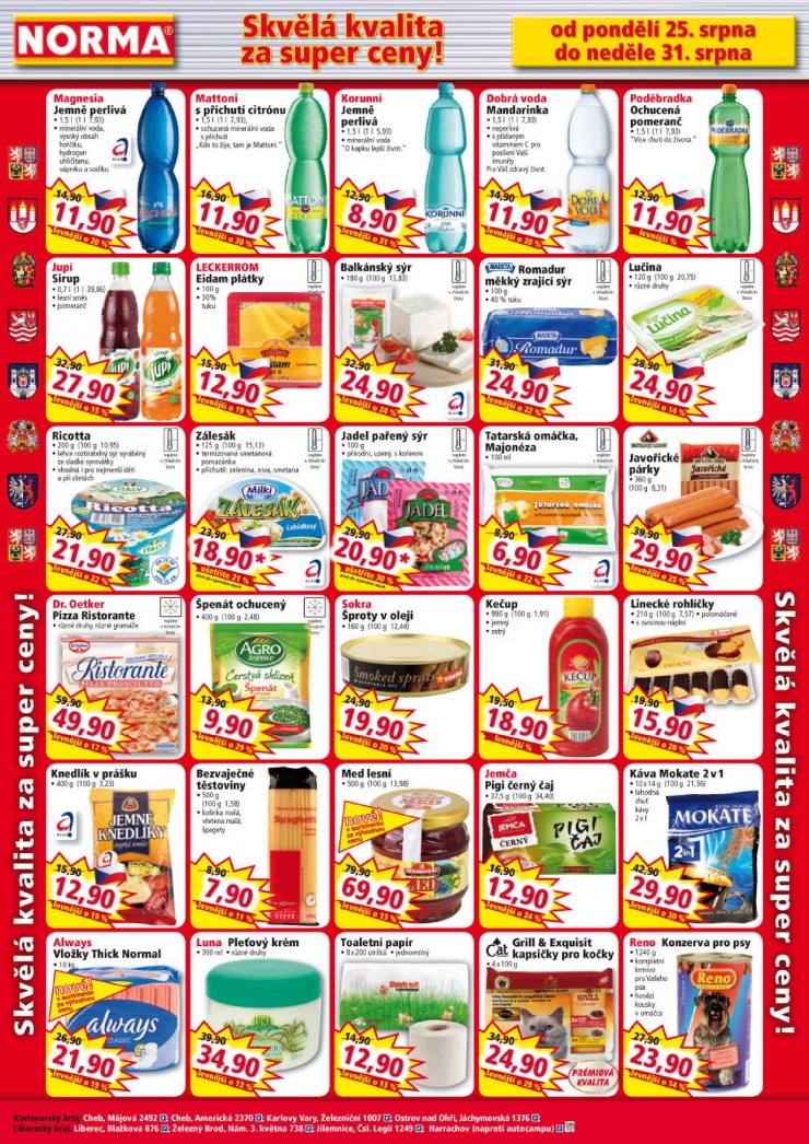 let�k Norma Aktu�ln� let�k od 25.8.2014 strana 1