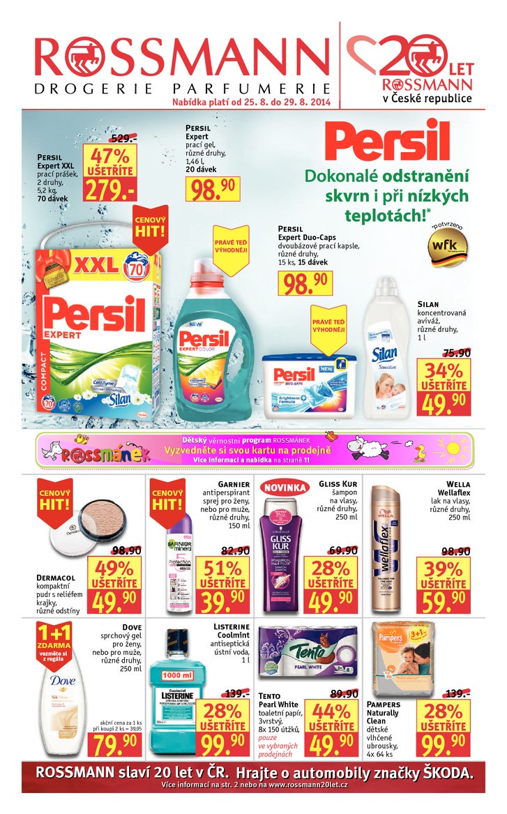 letk Rossmann Letk od 25.8.2014 strana 1
