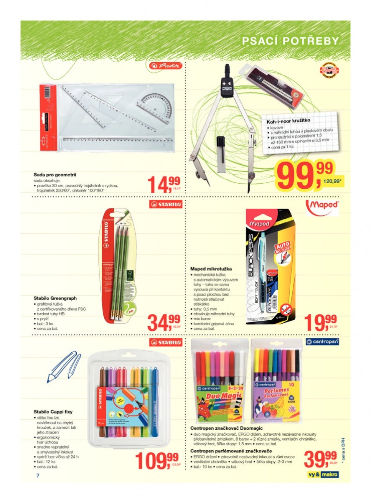 let�k Makro �koln� pot�eby od 27.8.2014 strana 1