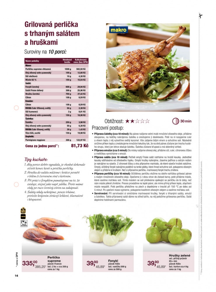 let�k Makro Gastronomie �erstv� od 27.8.2014 strana 1