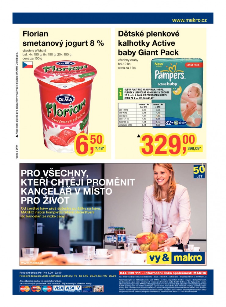 leták Makro Potraviny od 27.8.2014 strana 1 leták Makro Potraviny od 27.8.2014 strana 1