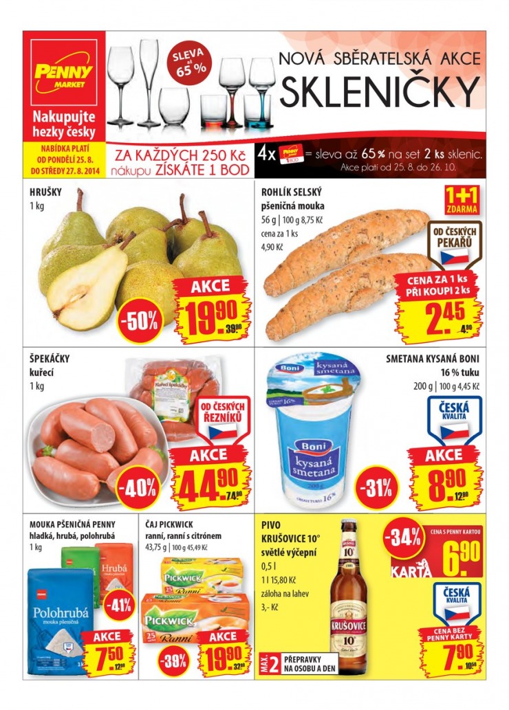 leták Penny Aktuální nabídka od 25.8.2014 strana 1 leták Penny Aktuální nabídka od 25.8.2014 strana 1