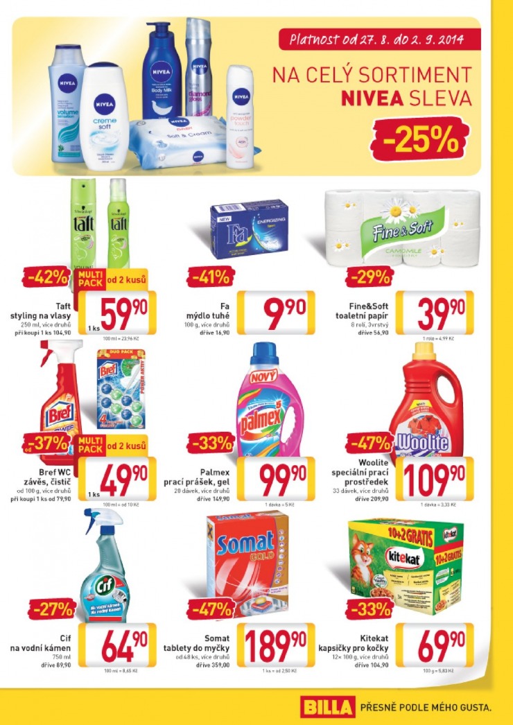 let�k Billa velk� od 27.8.2014 strana 1