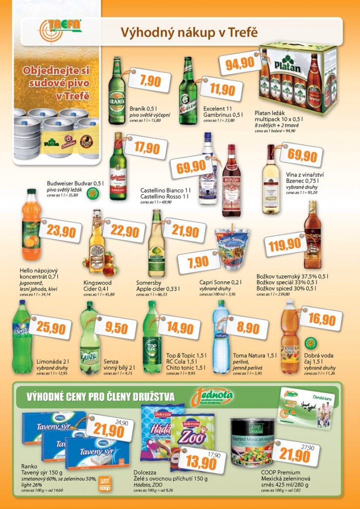 let�k COOP Trefa od 27.8.2014 strana 1