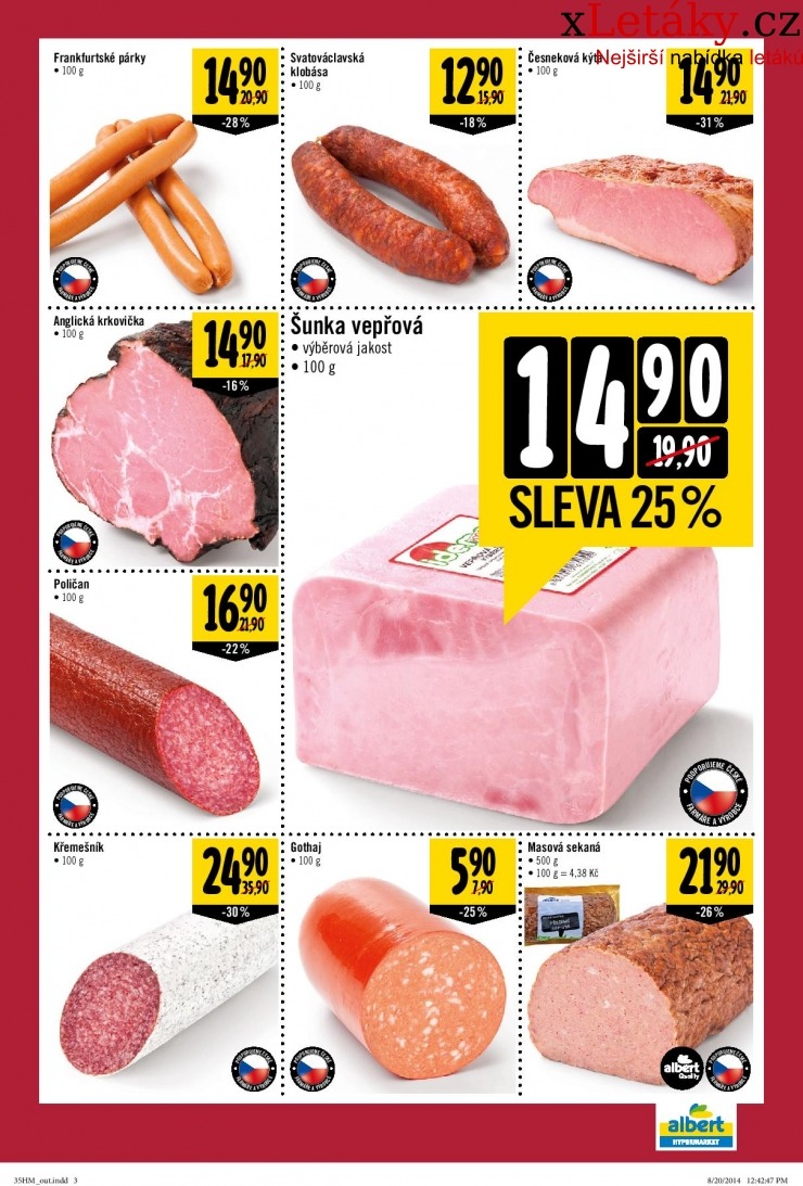 leták Albert Hypermarket akční leták strana 1 leták Albert Hypermarket akční leták strana 1