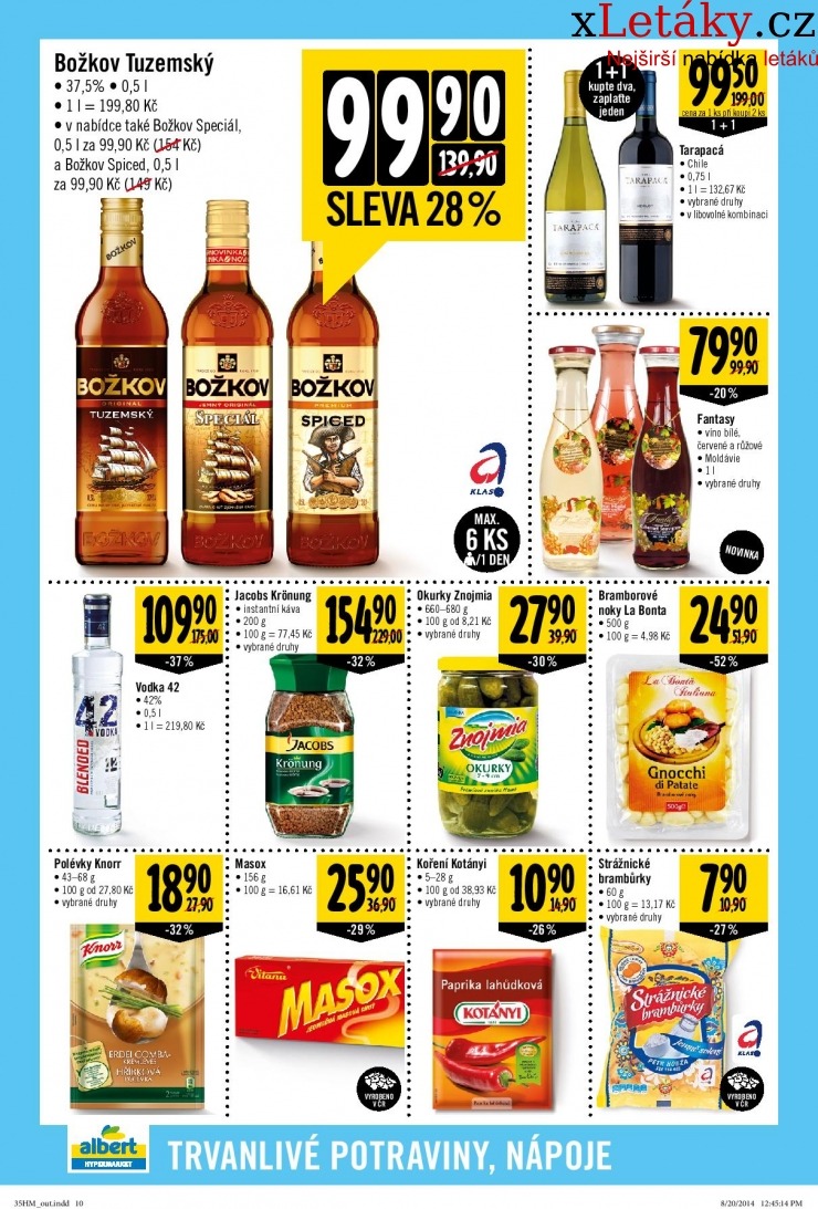 leták Albert Hypermarket akční leták strana 1 leták Albert Hypermarket akční leták strana 1