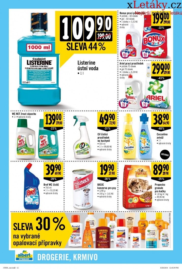 leták Albert Hypermarket akční leták strana 1 leták Albert Hypermarket akční leták strana 1