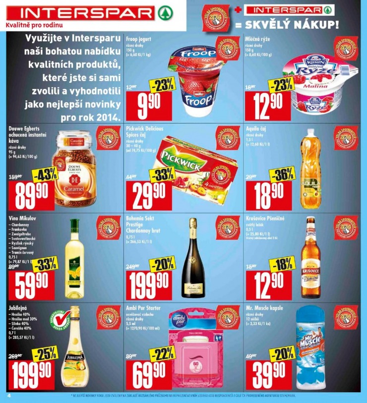 leták Interspar Akční nabídka od 27.8.2014 strana 1 leták Interspar Akční nabídka od 27.8.2014 strana 1