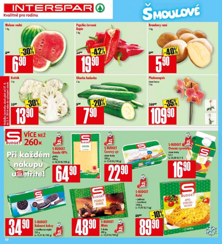 leták Interspar Akční nabídka od 27.8.2014 strana 1 leták Interspar Akční nabídka od 27.8.2014 strana 1