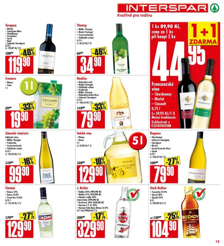 leták Interspar Akční nabídka od 27.8.2014 strana 1 leták Interspar Akční nabídka od 27.8.2014 strana 1