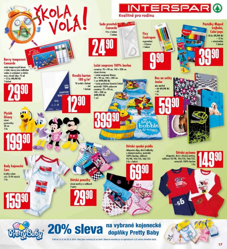 leták Interspar Akční nabídka od 27.8.2014 strana 1 leták Interspar Akční nabídka od 27.8.2014 strana 1
