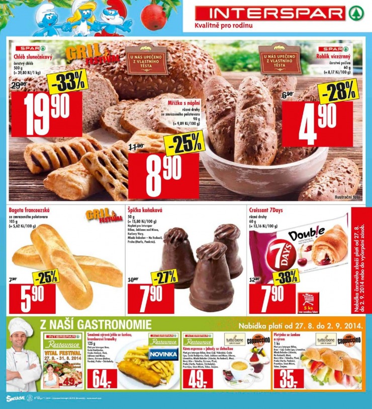 leták Interspar Akční nabídka od 27.8.2014 strana 1 leták Interspar Akční nabídka od 27.8.2014 strana 1
