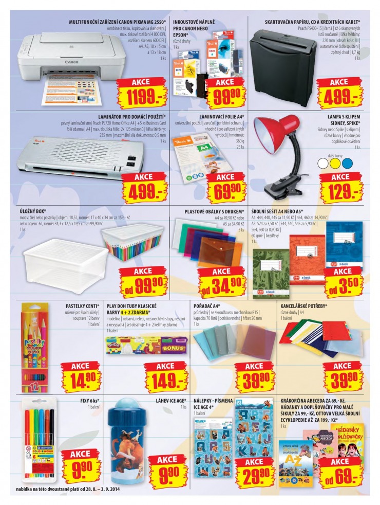 let�k Penny Aktu�ln� nab�dka od 28.8.2014 strana 1