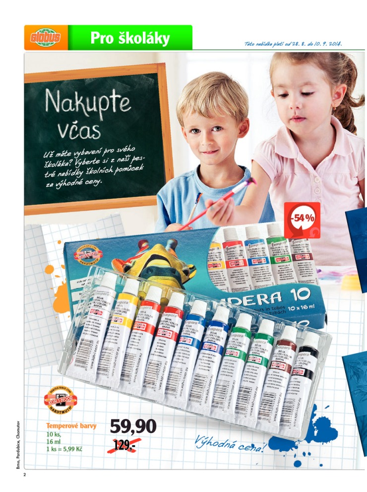 leták Globus Naše noviny od 28.8.2014 strana 1 leták Globus Naše noviny od 28.8.2014 strana 1