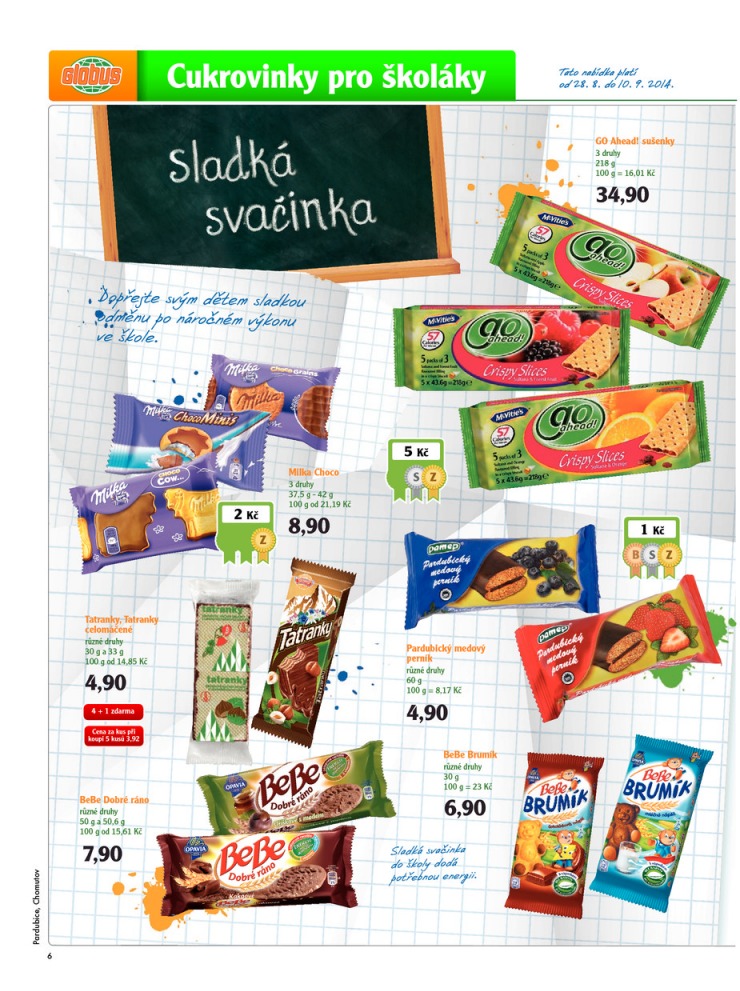 leták Globus Naše noviny od 28.8.2014 strana 1 leták Globus Naše noviny od 28.8.2014 strana 1