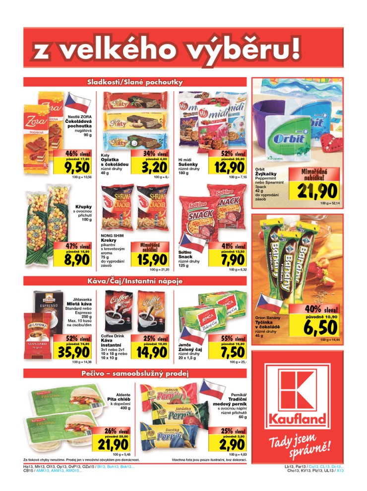letk Kaufland Aktuln nabdka od 28.8.2014 strana 1