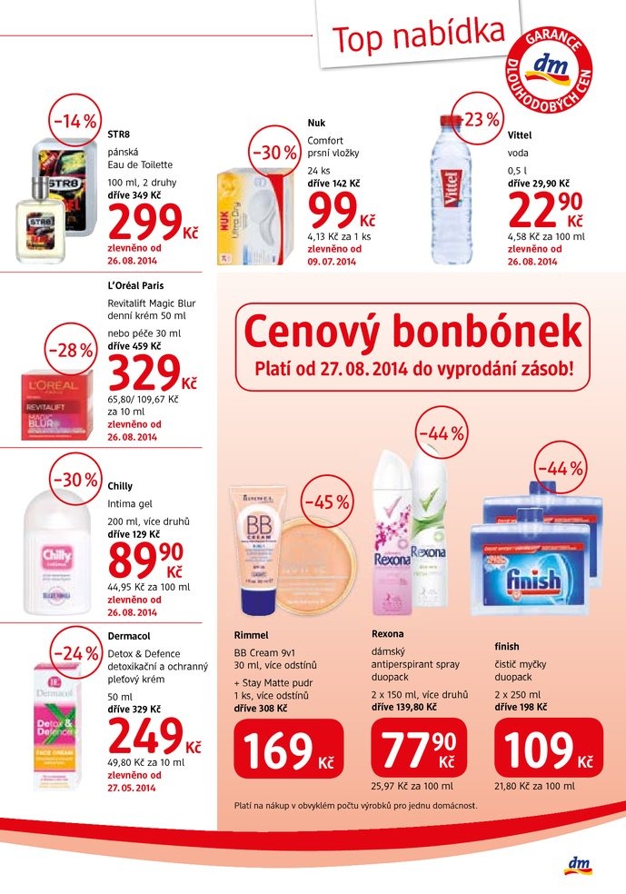 let�k DM drogerie Journal 2. ��st od 27.8.2014 strana 1