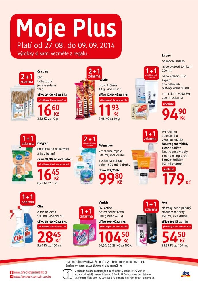 leták DM drogerie Journal 2. část od 27.8.2014 strana 1 leták DM drogerie Journal 2. část od 27.8.2014 strana 1