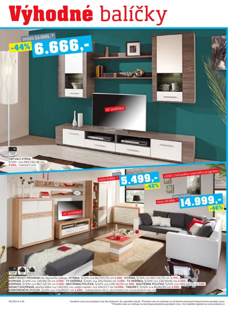 let�k Mobelix Aktu�ln� prospekt od 1.9.2014 strana 1