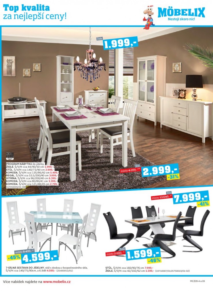 let�k Mobelix Aktu�ln� prospekt od 1.9.2014 strana 1